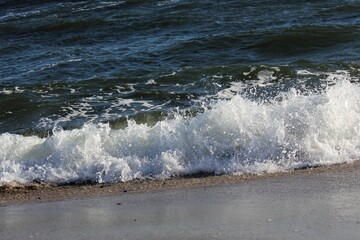 Waves on the beach