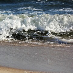 Waves on the beach