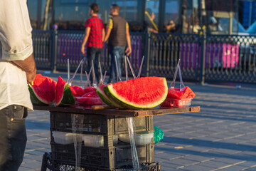 Watermelon seller