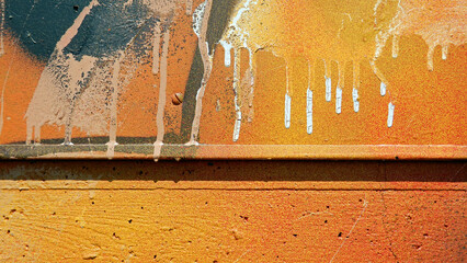 graffiti on the wall