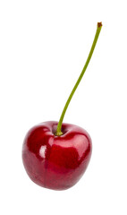 Cherry isolated on white background with clipping path