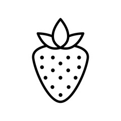 strawberry icon vector illustration design