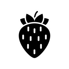 strawberry icon vector illustration design