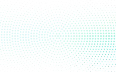 Light BLUE vector  pattern with spheres. Blurred decorative design in abstract style with bubbles. Pattern for beautiful websites.