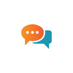 Speech bubble icon vector illustration