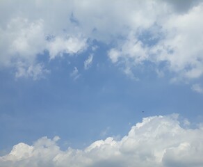 clouds in the sky