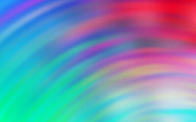 Light Green, Red vector layout with wry lines. Shining colorful illustration in simple style. Brand new design for your ads, poster, banner.