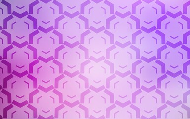 Light Purple vector background with wry lines. A shining illustration, which consists of curved lines. Abstract style for your business design.