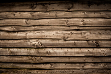 old wooden barn wall