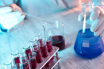 doctor working in a laboratory