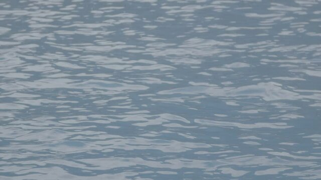 Mare calmo con riflessi delle onde