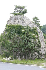 울산 동굴 주변 풍경입니다.