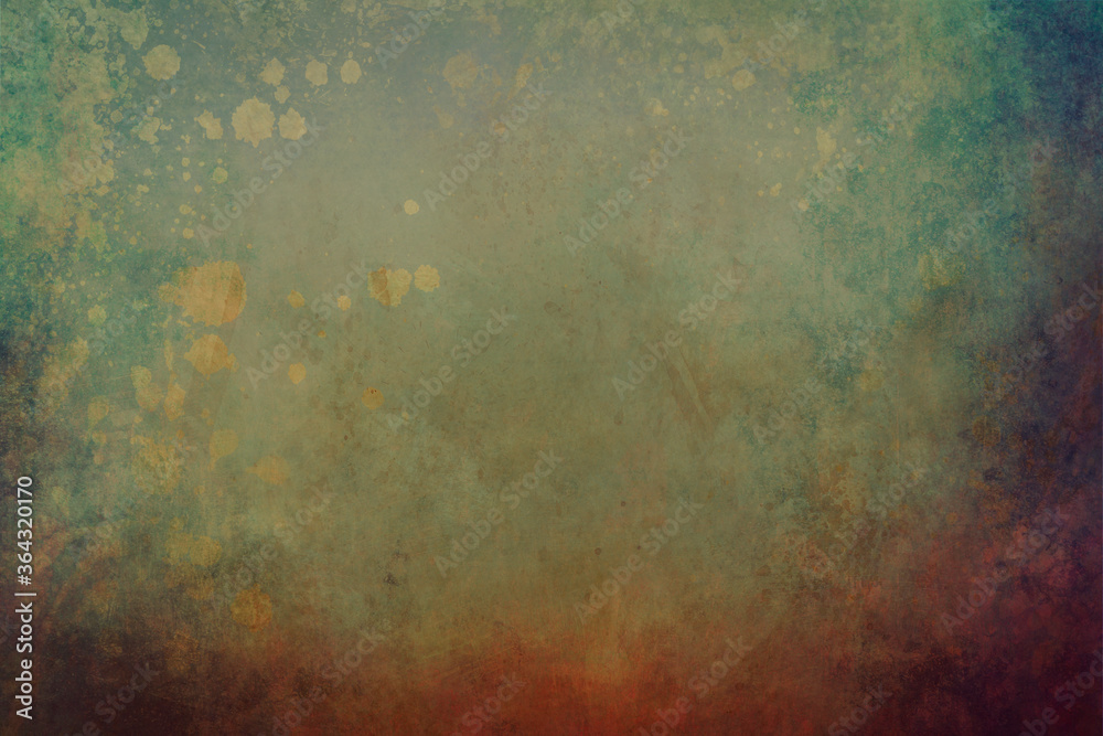 Wall mural grunge background with splatters