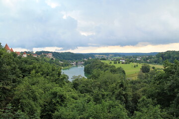 Fototapeta na wymiar Burghausen Castle
