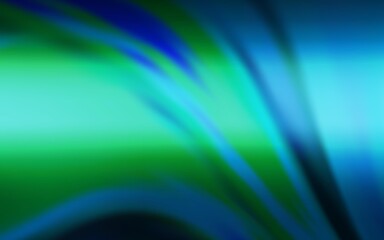 Dark BLUE vector blurred bright texture. Colorful illustration in abstract style with gradient. Elegant background for a brand book.