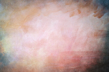 warm grungy background with canvas texture