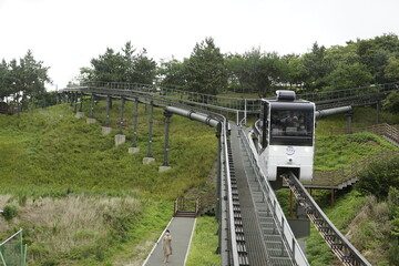 모노레일 풍경 입니다.