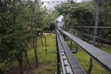 모노레일 풍경 입니다.