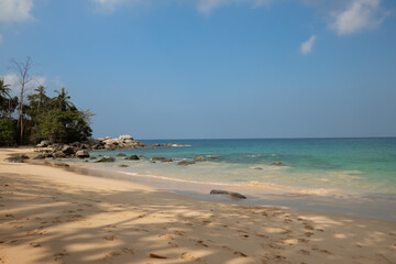 Laem Sing beach in Phuket island. Thailand