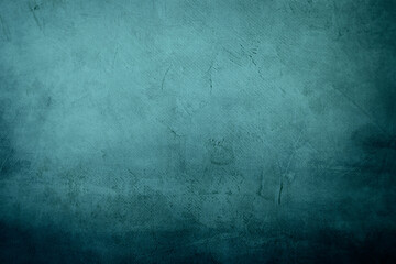 Obraz premium old blue canvas painting draft detail, background or texture