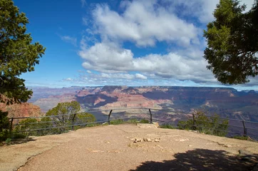 Fotobehang Grand Canyon National Park uitkijkpunt vergezicht © H.A.Colijn