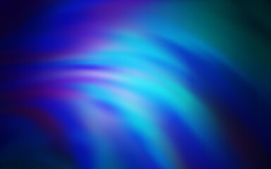 Dark Pink, Blue vector layout with bent lines. Glitter abstract illustration with wry lines. The best colorful design for your business.