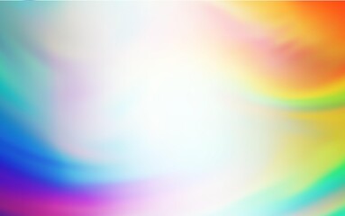 Obraz premium Light Multicolor vector abstract blurred layout. Colorful abstract illustration with gradient. The best blurred design for your business.