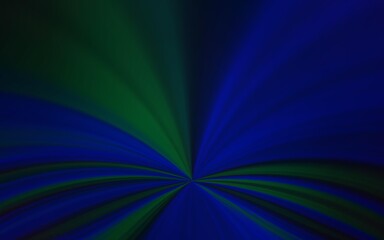Dark BLUE vector glossy abstract background. Colorful illustration in abstract style with gradient. Smart design for your work.