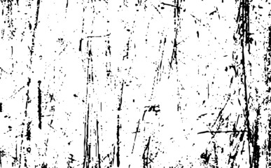 Scratched Grunge Urban Background Texture Vector. Dust Overlay Distress Grainy Grungy Effect. Distressed Backdrop Vector Illustration. Isolated Black on White Background. EPS 10.