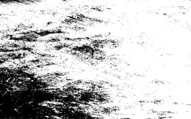 Rough black and white texture vector. Distressed overlay texture. Grunge background. Abstract textured effect. Vector Illustration. Black isolated on white background. EPS10