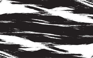 Vector brush sroke texture. Distressed uneven grunge background. Abstract distressed vector illustration. Overlay over any design to create interesting effect and depth. Black isolated on white. EPS10 © Nadejda