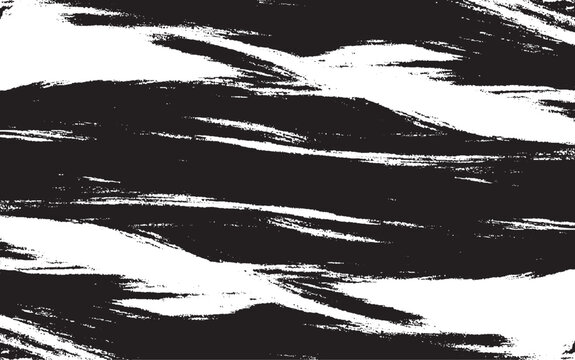 Vector brush sroke texture. Distressed uneven grunge background. Abstract distressed vector illustration. Overlay over any design to create interesting effect and depth. Black isolated on white. EPS10