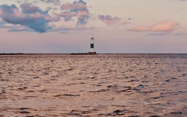 Fototapeta premium Sunset reflection