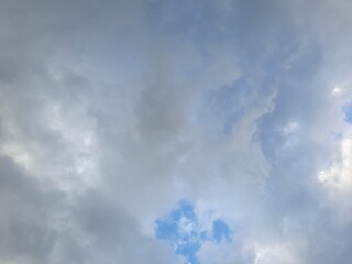 blue sky with clouds