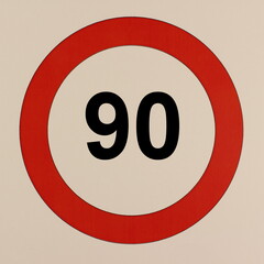 Illustration des Straßenverkehrszeichens 