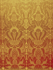 Seamless decorative wallpaper background