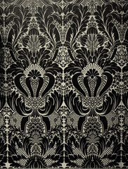 Seamless ornamental decorative wallpaper background
