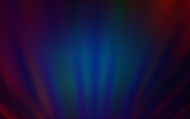 Dark BLUE vector template with repeated sticks. Glitter abstract illustration with colorful sticks. Smart design for your business advert.