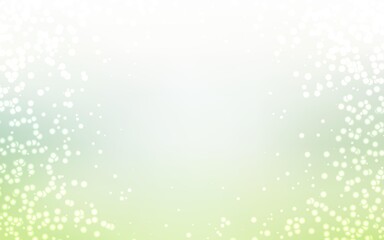 Light Green vector texture with milky way stars. Shining colored illustration with bright astronomical stars. Template for cosmic backgrounds.