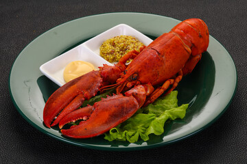 Luxury Lobster with sauce