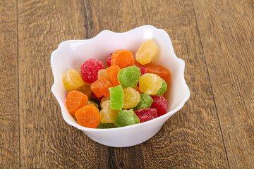 Sweet candied fruit
