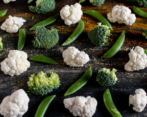 variety of fresh vegetables