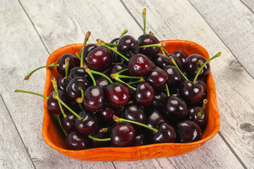 Ripe sweet tasty cherry  berry