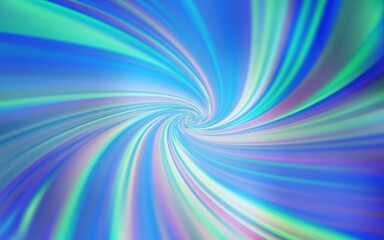 Fototapeta premium Light BLUE vector blurred shine abstract template. Modern abstract illustration with gradient. New way of your design.