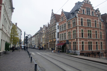 Fototapeta na wymiar Streets of Ghent