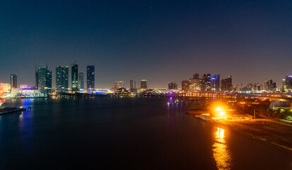 Fototapeta na wymiar Early Morning Downtown Miami 