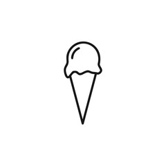 Ice cream icon vector illustration