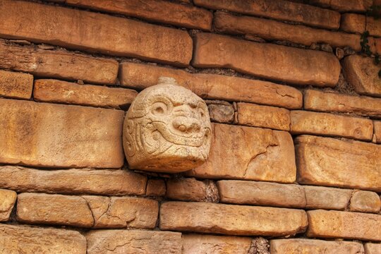 Cabeza Clava - Chavin's Culture - Per&uacute; Huaraz