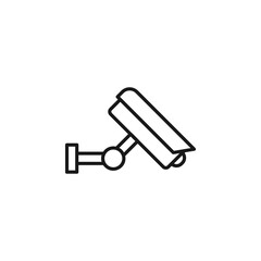 CCTV icon flat vector illustration