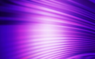 Fototapeta premium Light Purple, Pink vector backdrop with curved lines. A completely new colorful illustration in simple style. Elegant pattern for a brand book.